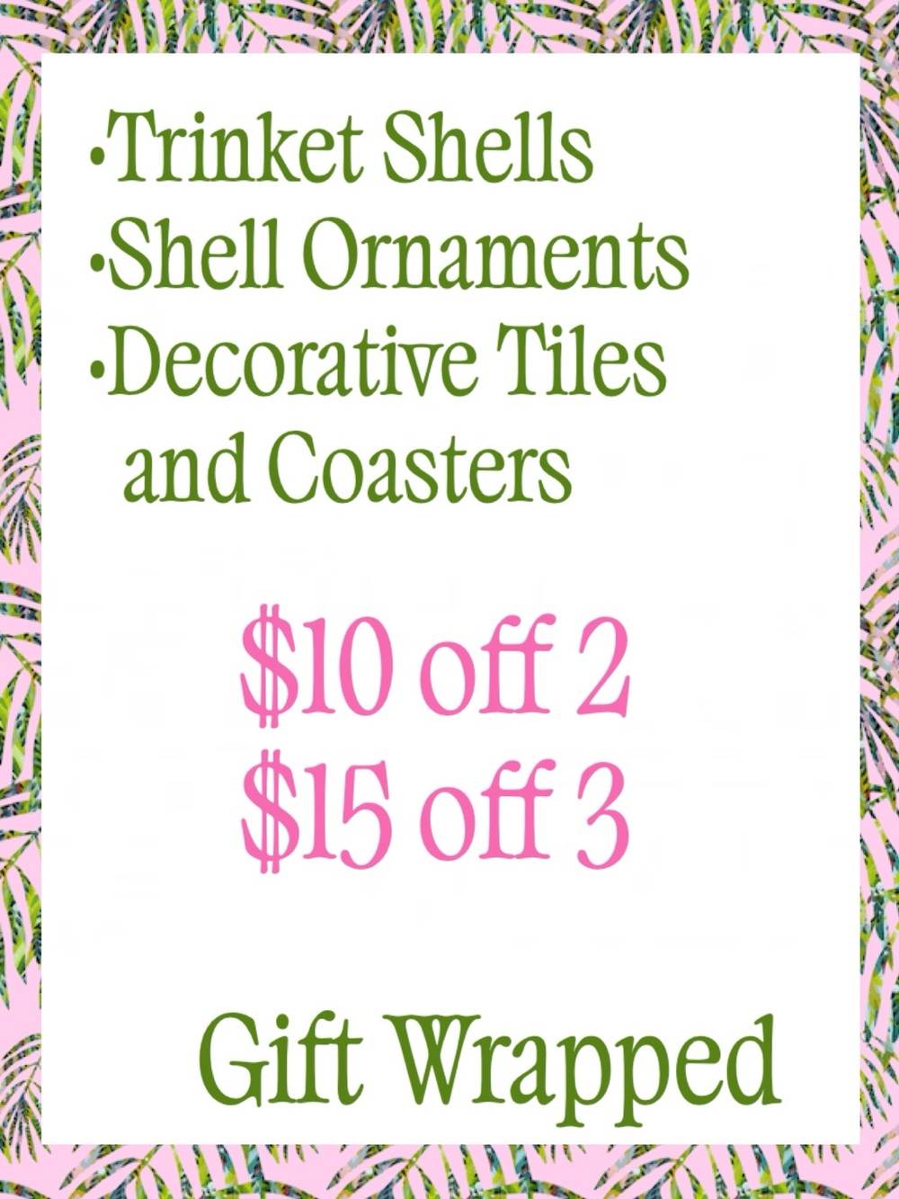 Discount Shipping thru the holidays